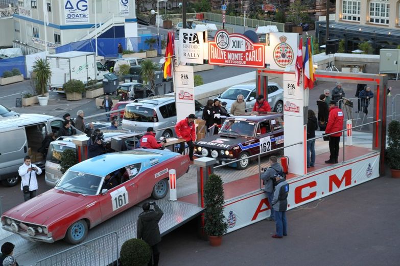 Tappa finale, questa notte, del Rally Storico.    ...