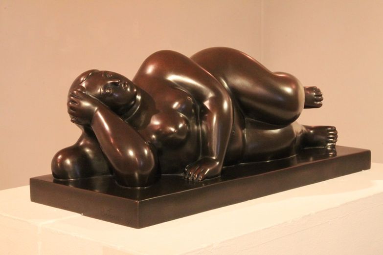 Fernado Botero espone alla galleria Marlborough, d...