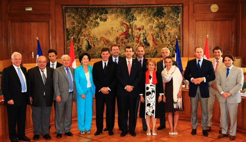 Il parlamento monegasco riceve i colleghi francesi...