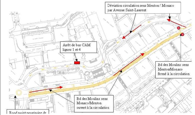 Nuove difficoltà per la circolazione a Monaco.