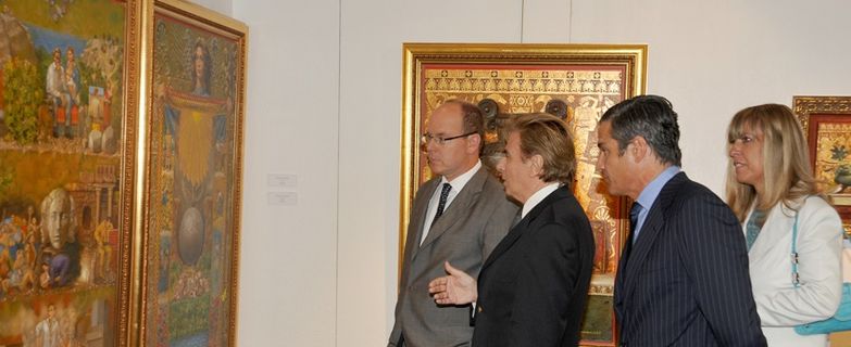 Théodore Manolides in mostra a Monaco.