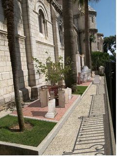 Posto d’onore per le vestigia della chiesa di Sain...