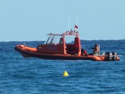 Marinaio disperso nella baia di Monaco.