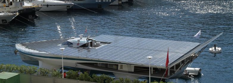 Partito da Monaco il 1° trimarano fotovoltaico per...