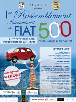 Dal 14 al 17 dicembre le Fiat 500 protagoniste a M...