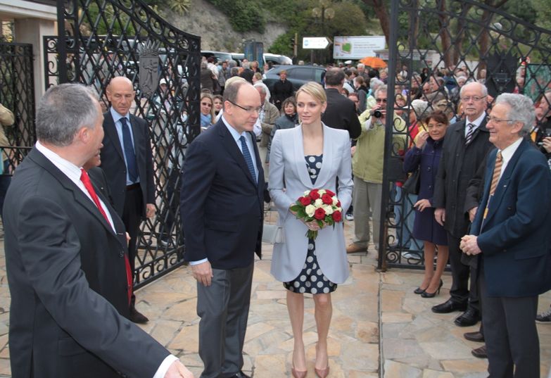 Il Principe Albert II e Charlene inaugurano Monaco...