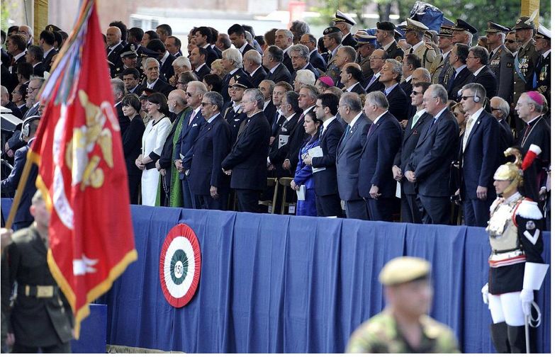 Michel Roger a Roma per la Festa della Repubblica ...