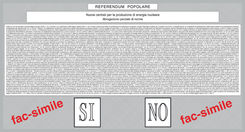 Referendum: comunicazione del Ministero del Esteri...