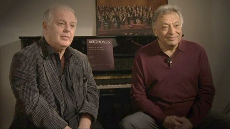 Zubin Mehta e Barenboim al Grimaldi Forum.