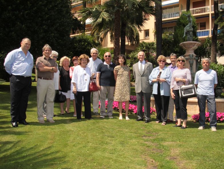 Una fontana centenaria nel Domaine de Roqueville