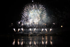 L'Italia al Concorso dei Fuochi d'Artificio.