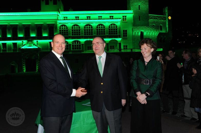 Il Principato festeggia San Patrizio.