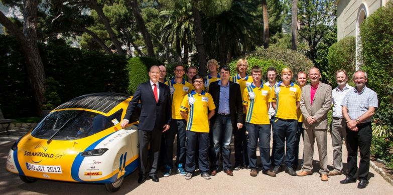 L'AUTO SOLARE A MONACO