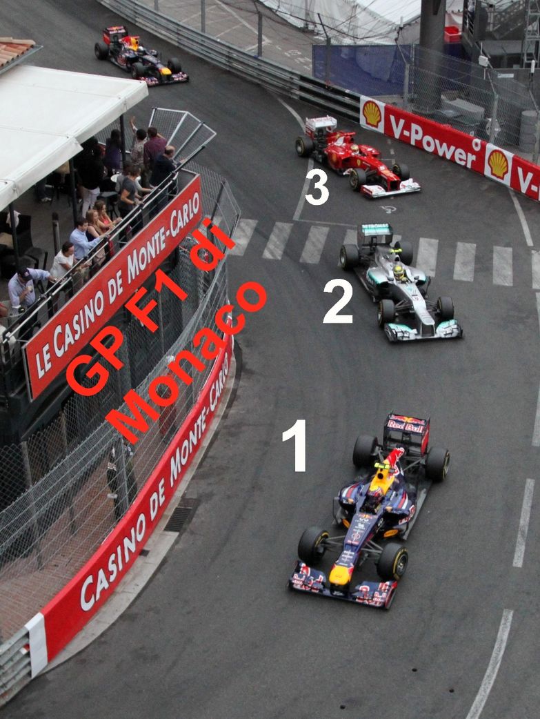 WEBBER VINCE IL GP DI MONACO MA LA FERRARI GUIDA I...