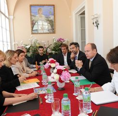 INCONTRO INFORMALE CON S.A.S. IL PRINCIPE ALBERT I...