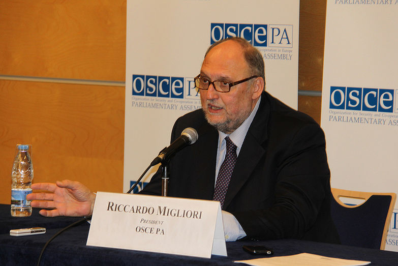 RICCARDO MIGLIORI ELETTO PRESIDENTE DELL'OSCE