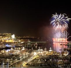 Notte di San Silvestro con fuochi d’artificio