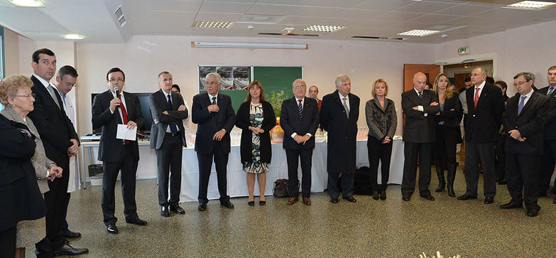 Cerimonia di auguri per l'ospedale di Monaco CHPG