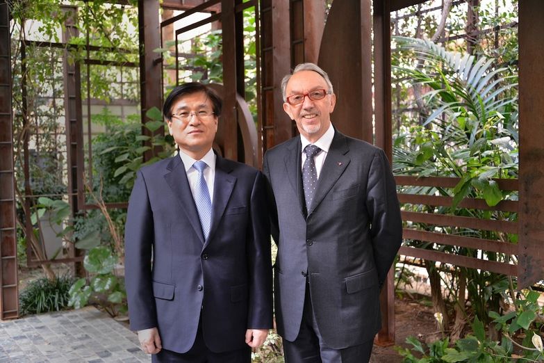 L'ambasciatore della Corea accreditato a Monaco