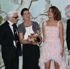 Lagerfeld-Carolina di Hannover-Charlotte Casiraghi...