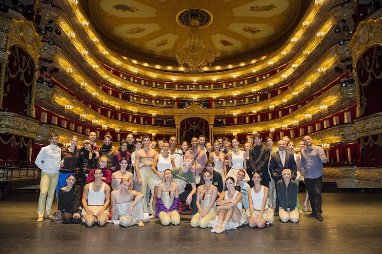 I Balletti di Monte-Carlo al Teatro Bolscioi  di M...